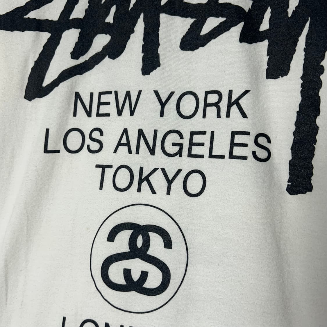 [Stussy] 스투시 월드투어 로고 프린팅 반팔티셔츠 상품이미지5
