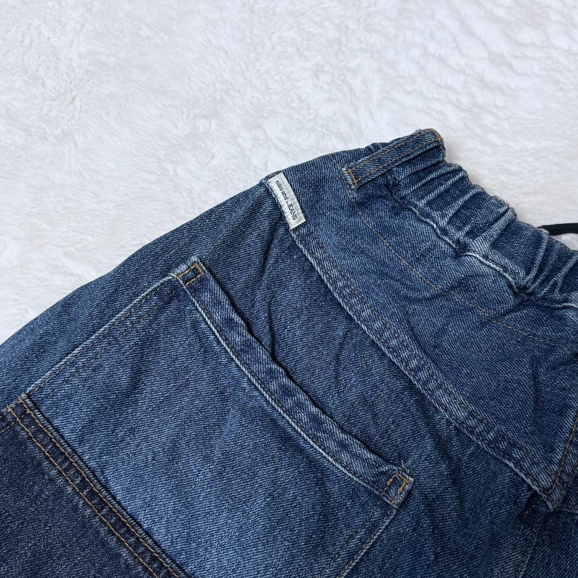 Nico And 아메카지 모리걸 벌룬핏 데님 팬츠 상품이미지5