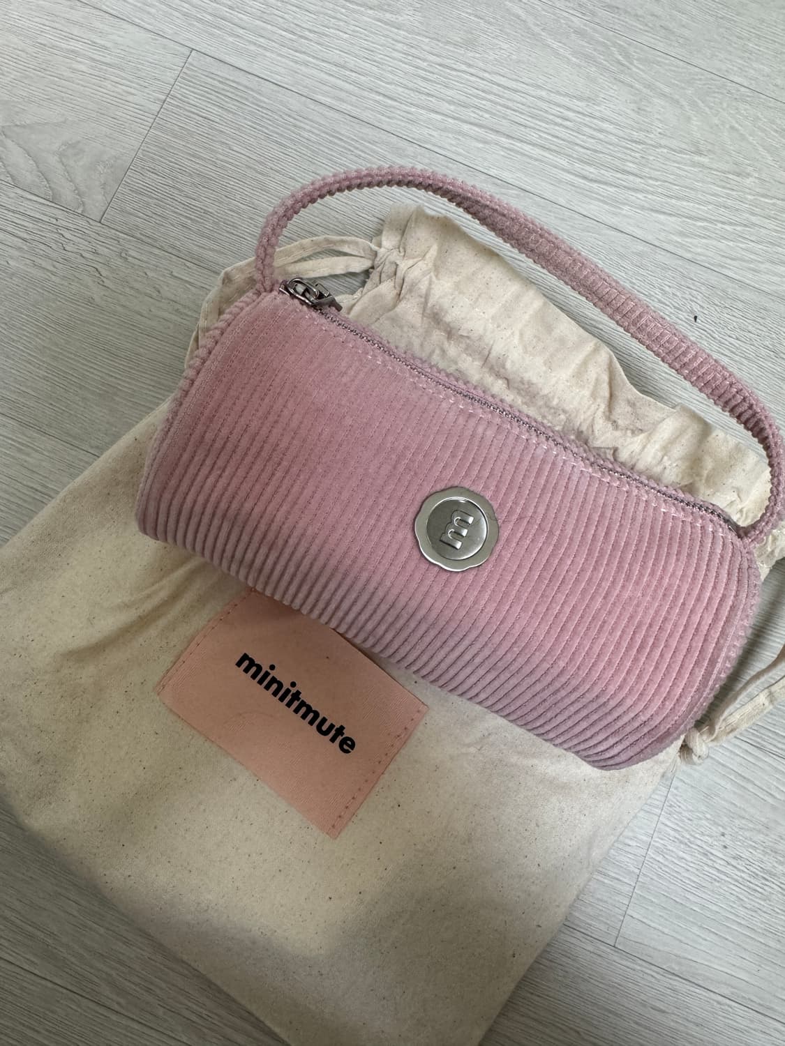 미닛뮤트 CLO CIRCLE 코듀로이 핑크 상품이미지2
