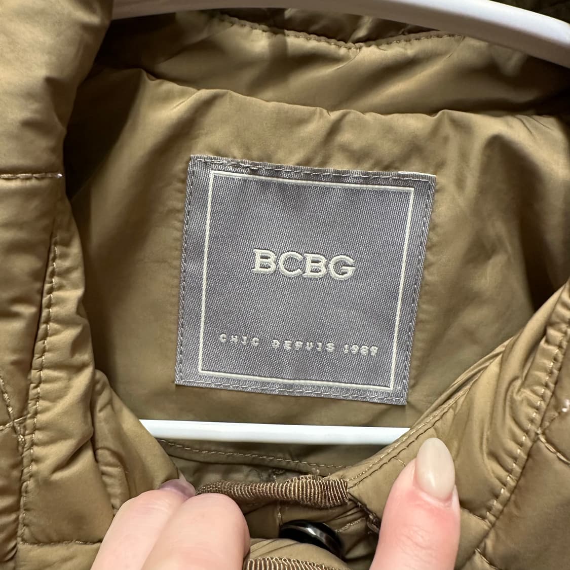 BCBG 롱 퀼팅점퍼  상품이미지2