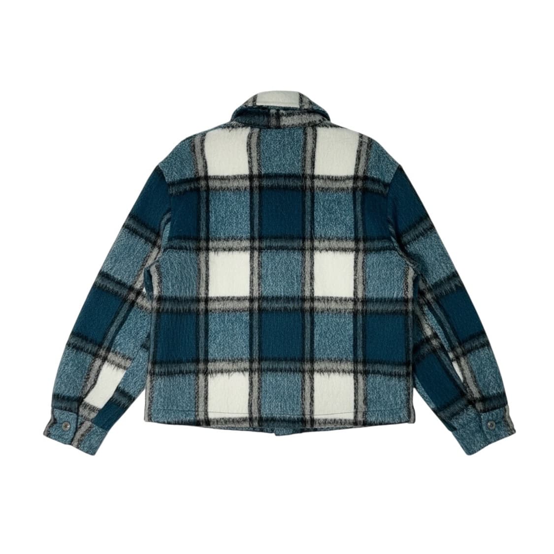 자라 블루 체크 자켓 M 상품이미지2