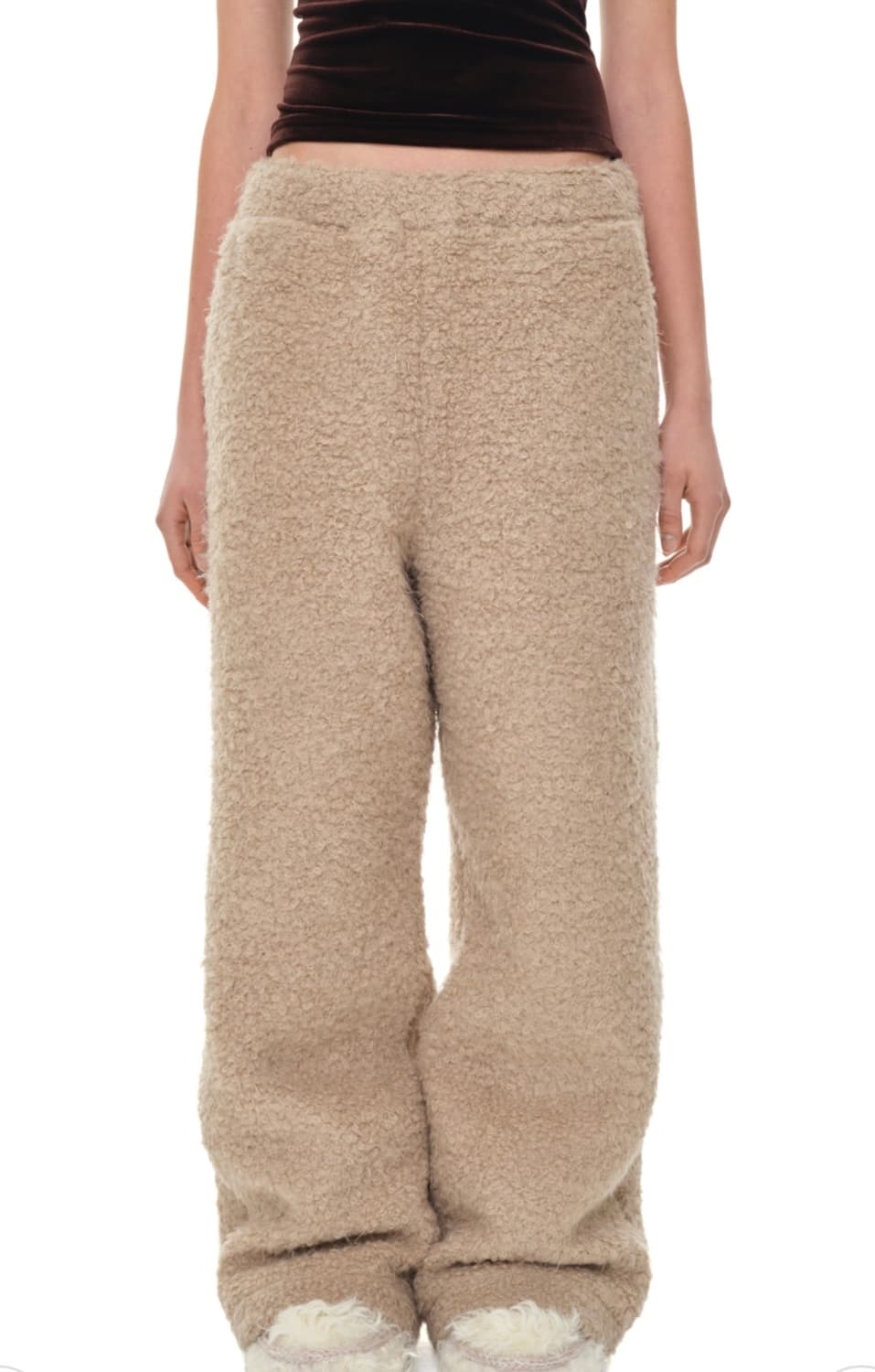 투머치택스 플리스 스웨트팬츠 상품이미지1