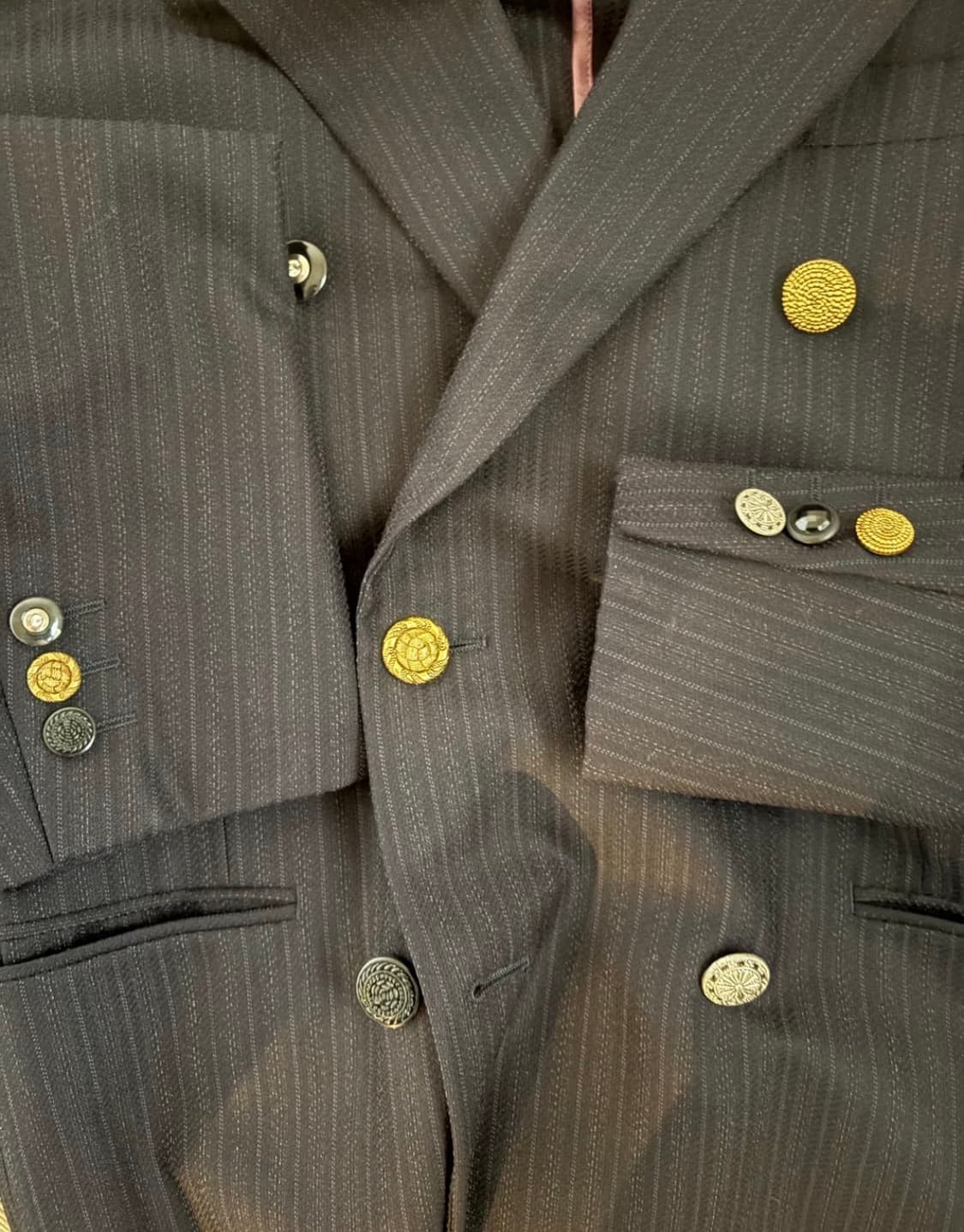 꼼데가르송 옴므 플러스 스트라이프 블레이저 상품이미지2