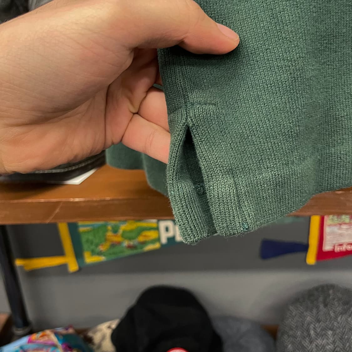 90s 폴로 랄프로렌 하프 집업 니트 스웨터 N29 상품이미지6