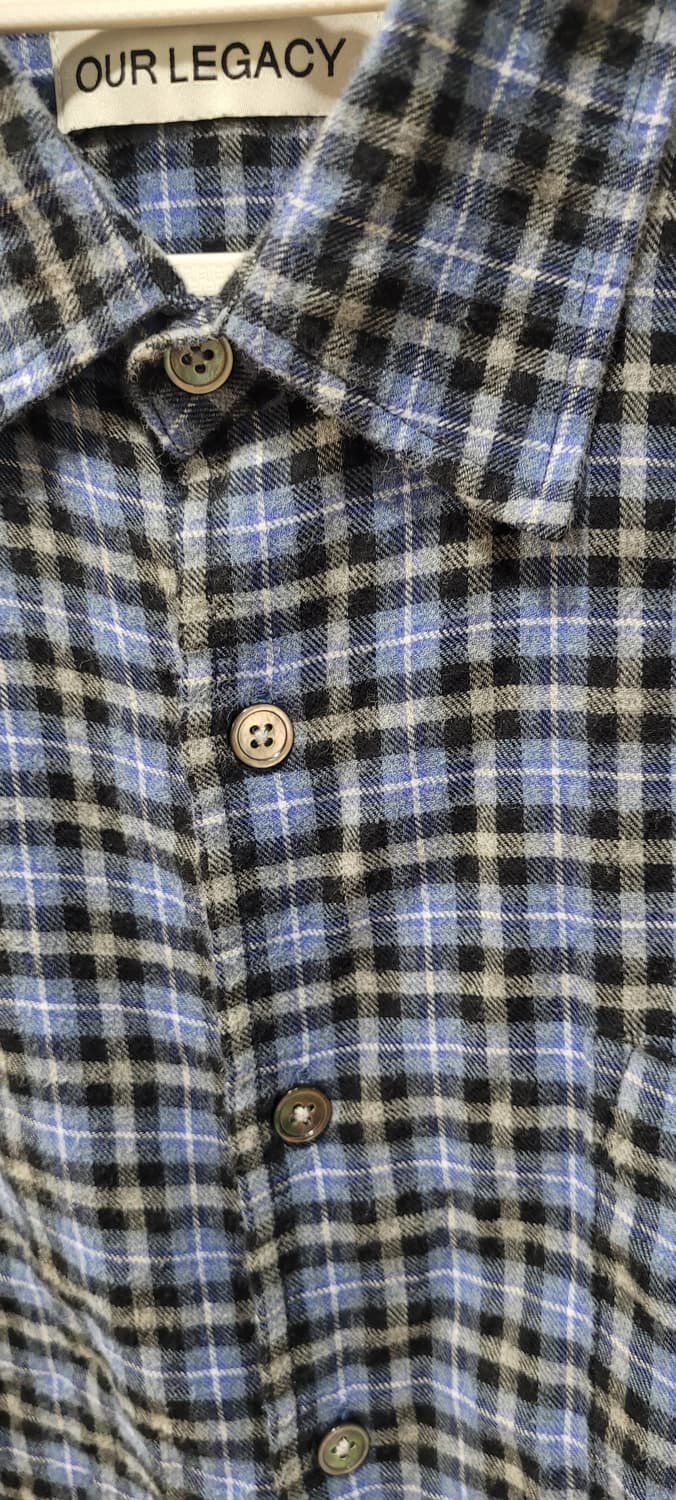 [50] 아워레가시 어보브 셔츠 켄트렐 체크 상품이미지2