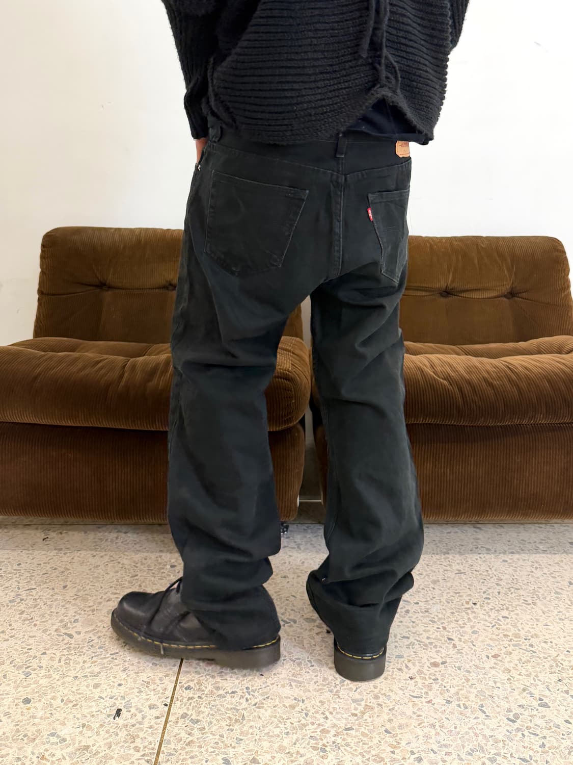 리바이스 752 부츠컷 블랙 상품이미지3