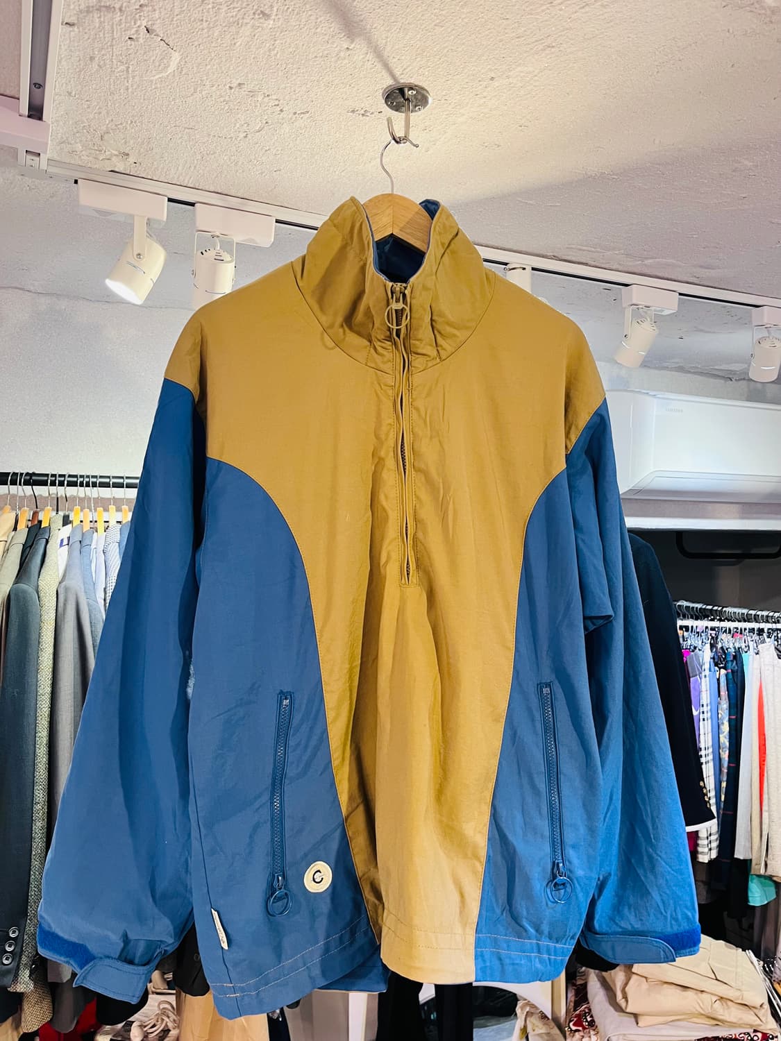 90년대 컬럼비아 CONVERT 나일론 아노락 자켓 (대만제) 상품이미지1