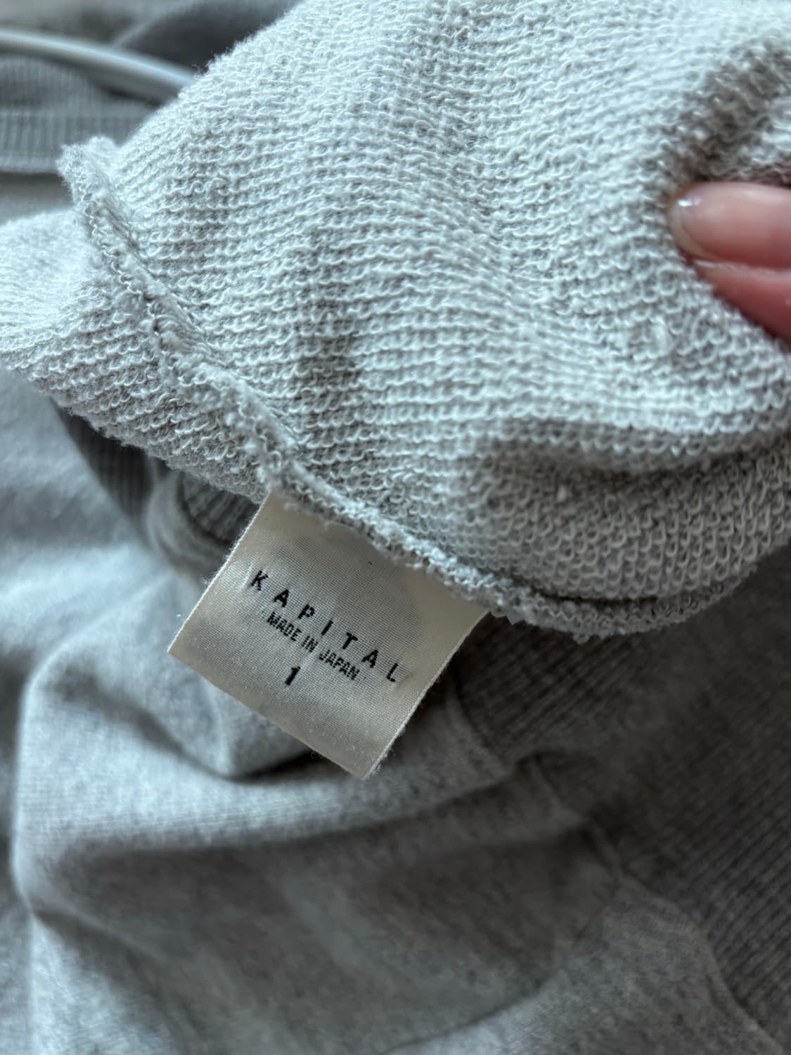 Kapital 그레이 러플 스웻셔츠 1 Size 상품이미지3