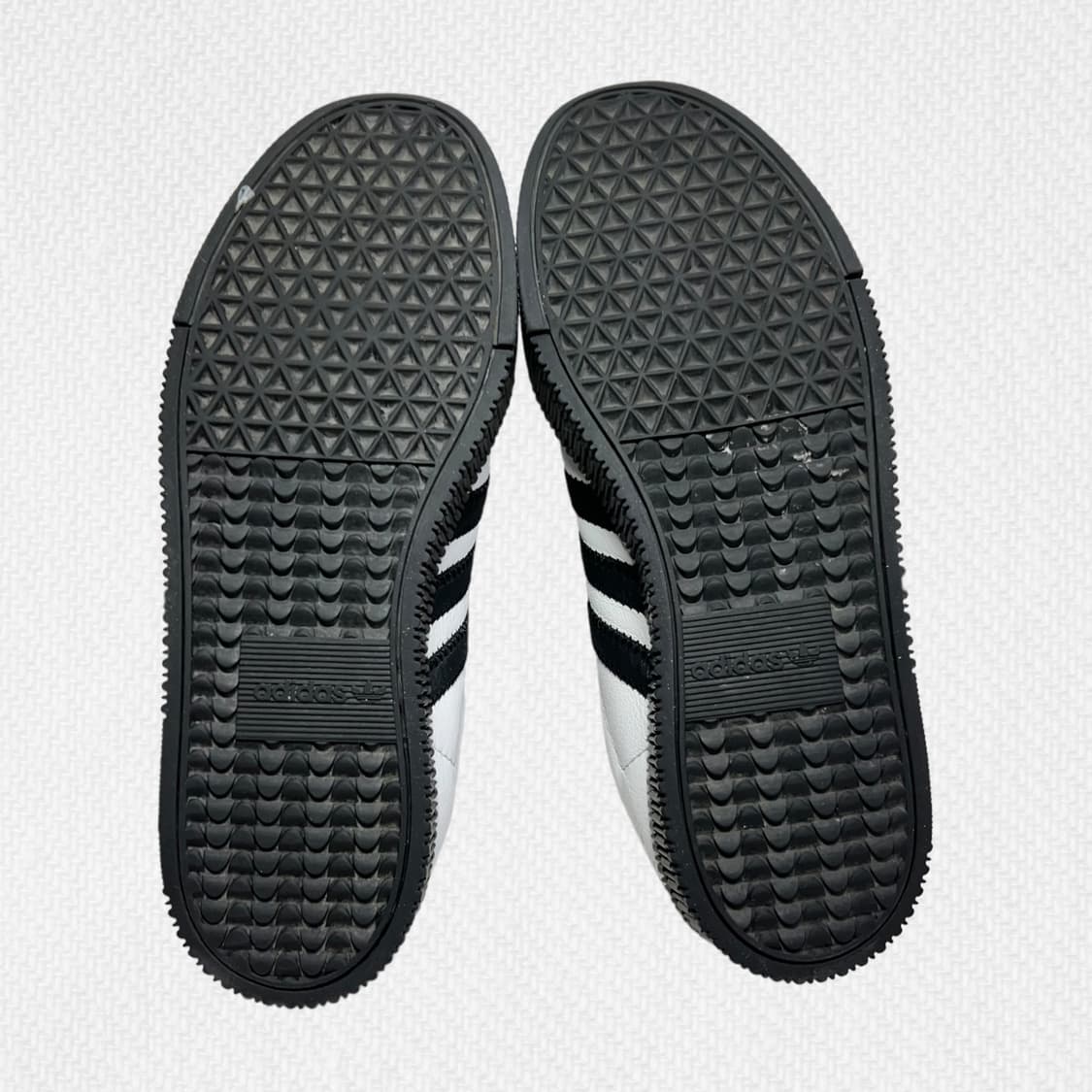 250 (W) 아디다스 삼바로즈 화이트 블랙 검 상품이미지10