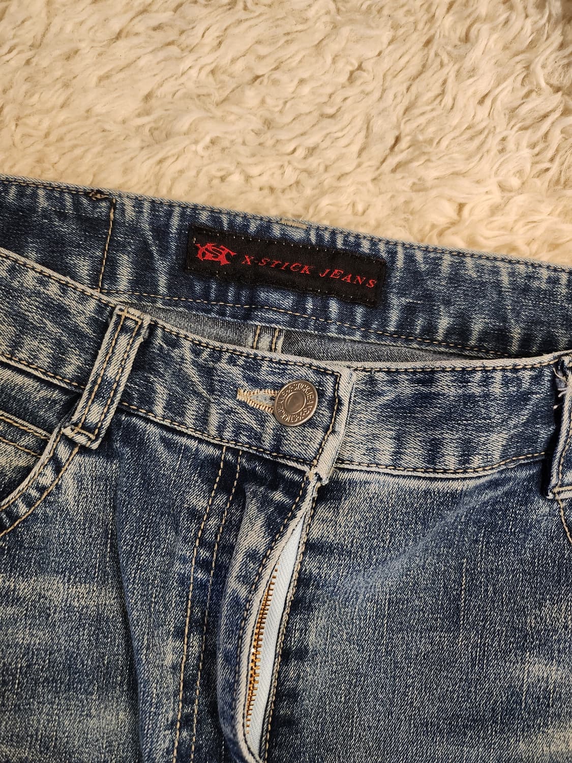 X-STICK 데님 스커트 상품이미지4