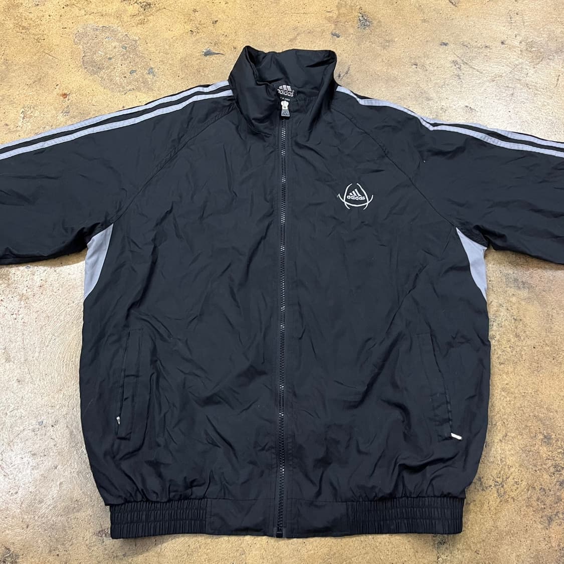 [ 정품/100 ] 아디다스 올드스쿨 바람막이 자켓 b8 상품이미지2