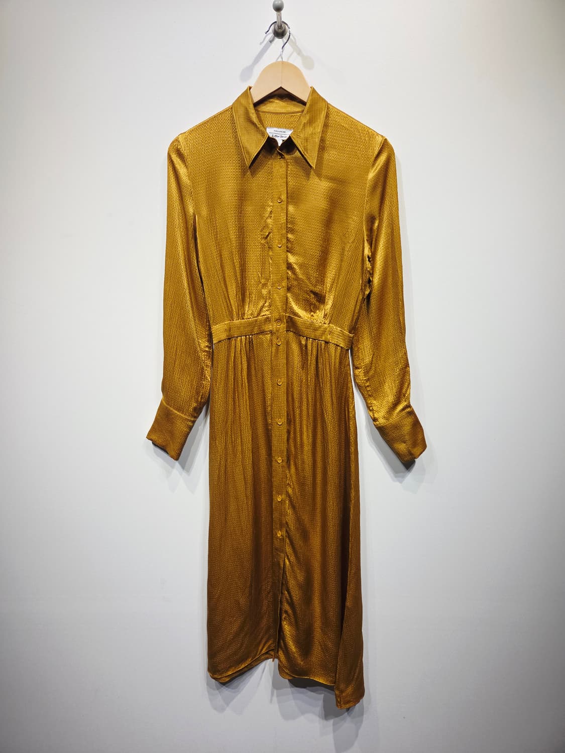 앤아더스토리즈(Paris Atelier) 레이온 셔츠 롱원피스 상품이미지2