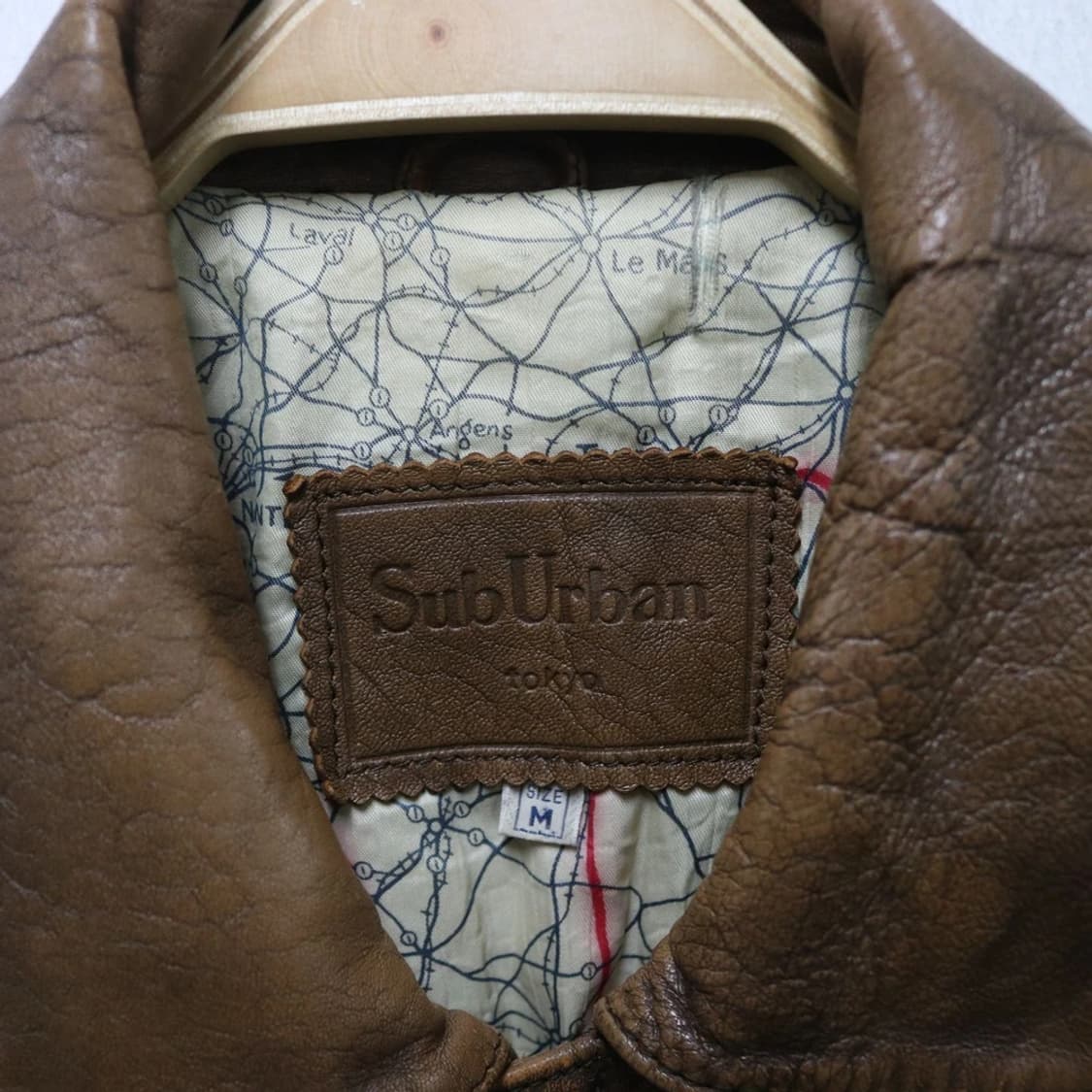 90'S SUB URBAN A-2 플라이트 양가죽 자켓 60236 상품이미지7