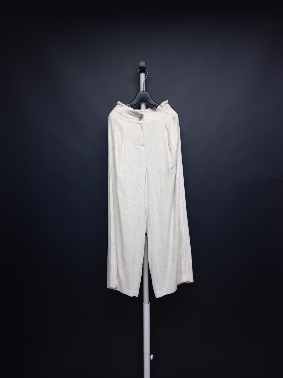 새 마인 춘추 레이온 하이웨스트 와이드 통 팬츠 33.44 상품이미지1