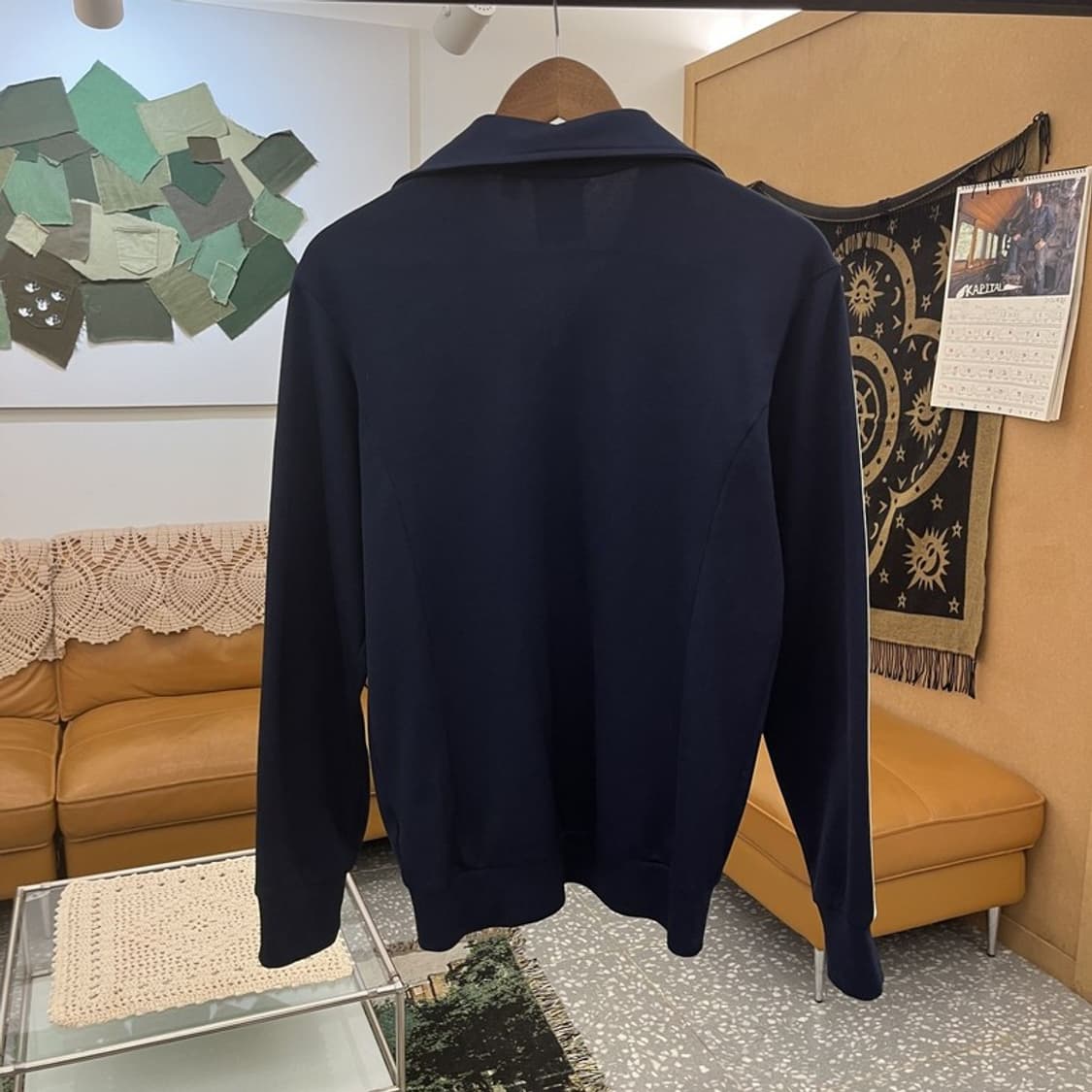 아디다스 빈티지 레트로 유로파 슬림핏 져지 집업 90 C11738 상품이미지4