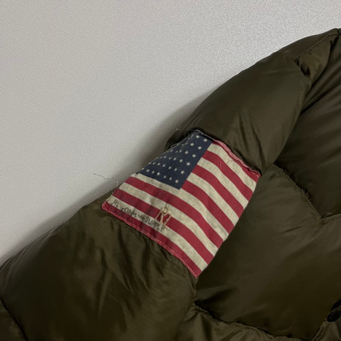 폴로 데님앤서플라이 성조기 패딩 xl 상품이미지4