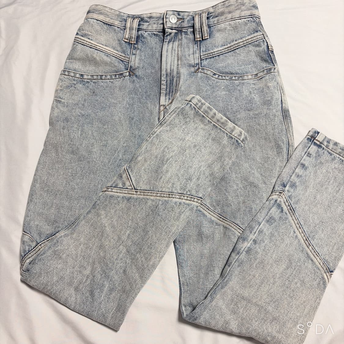 이자벨마랑 워싱 데님 팬츠 상품이미지1