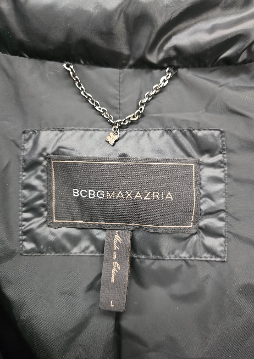 BCBG 막스아즈리아 여성 덕다운 롱패딩.
싸이즈 L 상품이미지5