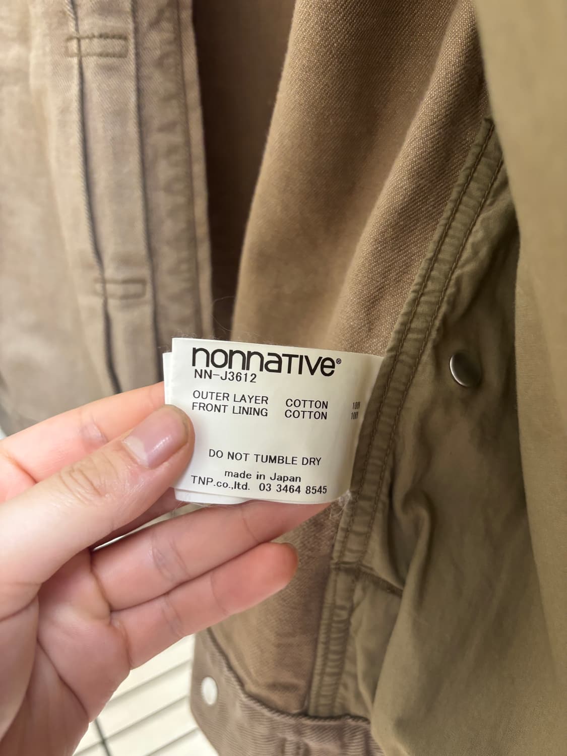 논네이티브 코튼 트러커 자켓 상품이미지5