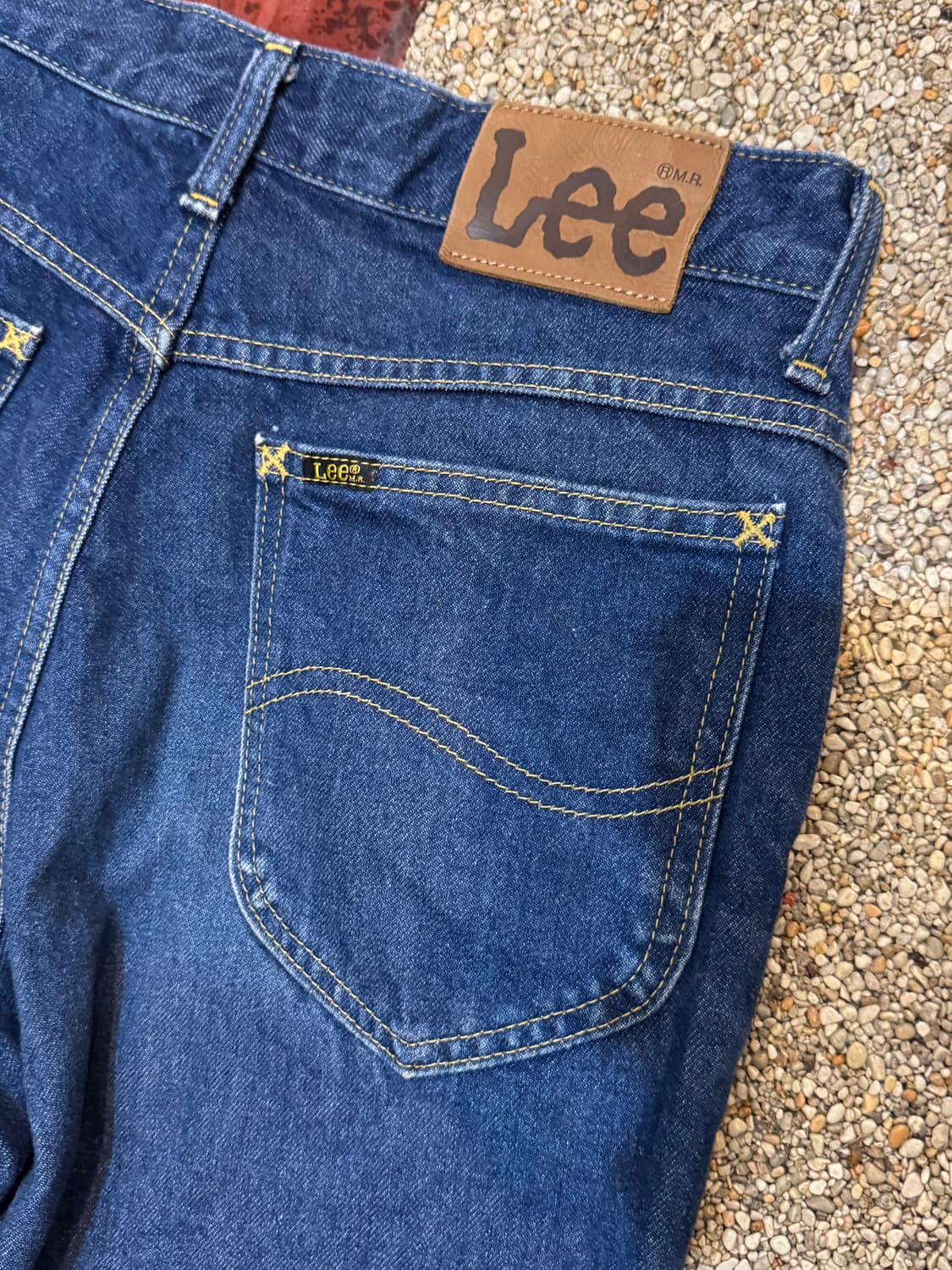 90s Lee Japan 빈티지 스트레이트 데님 팬츠 30in 상품이미지6
