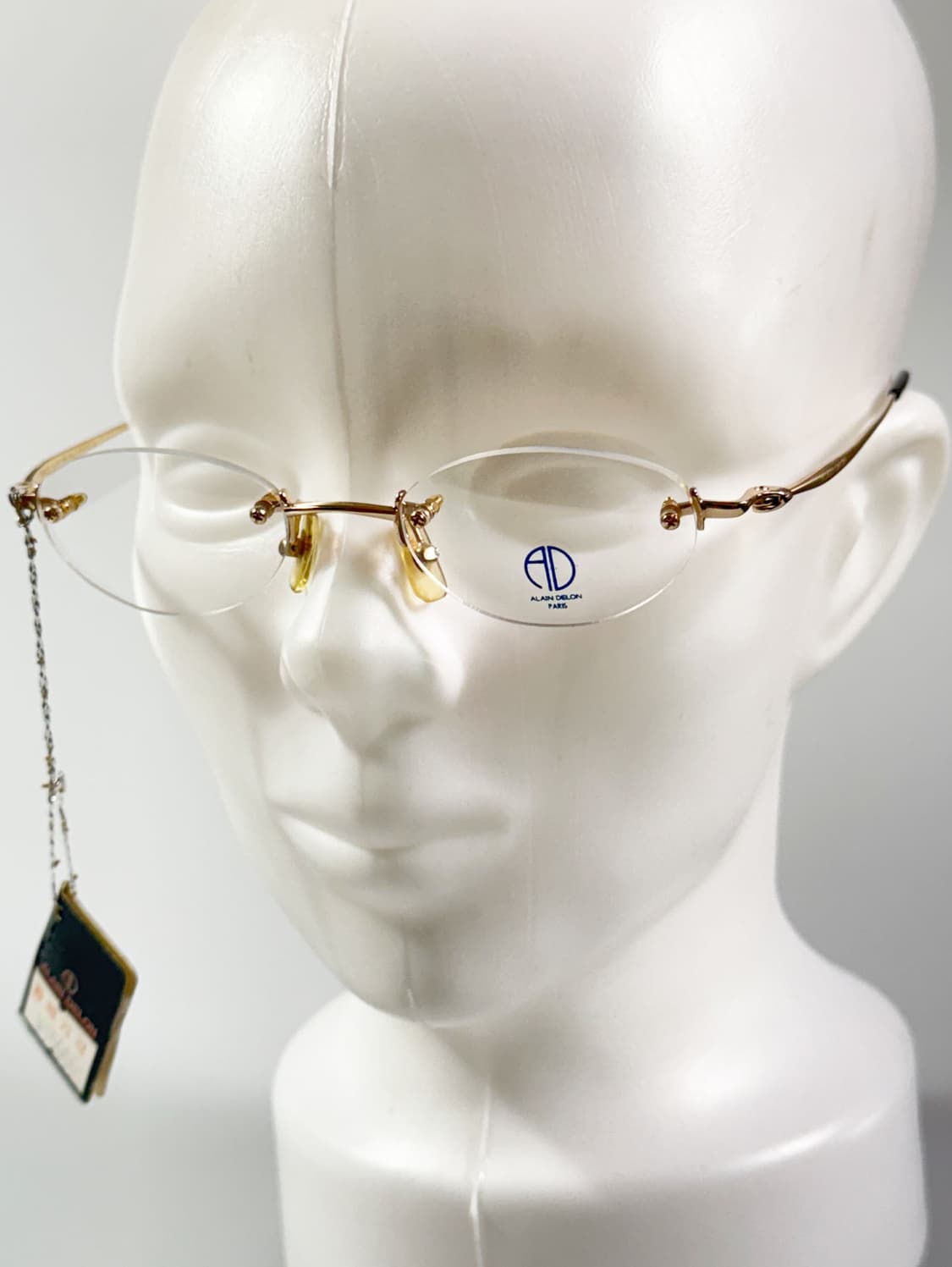 ALAIN DELON 무테 와이드 라운드 빈티지 안경 상품이미지8