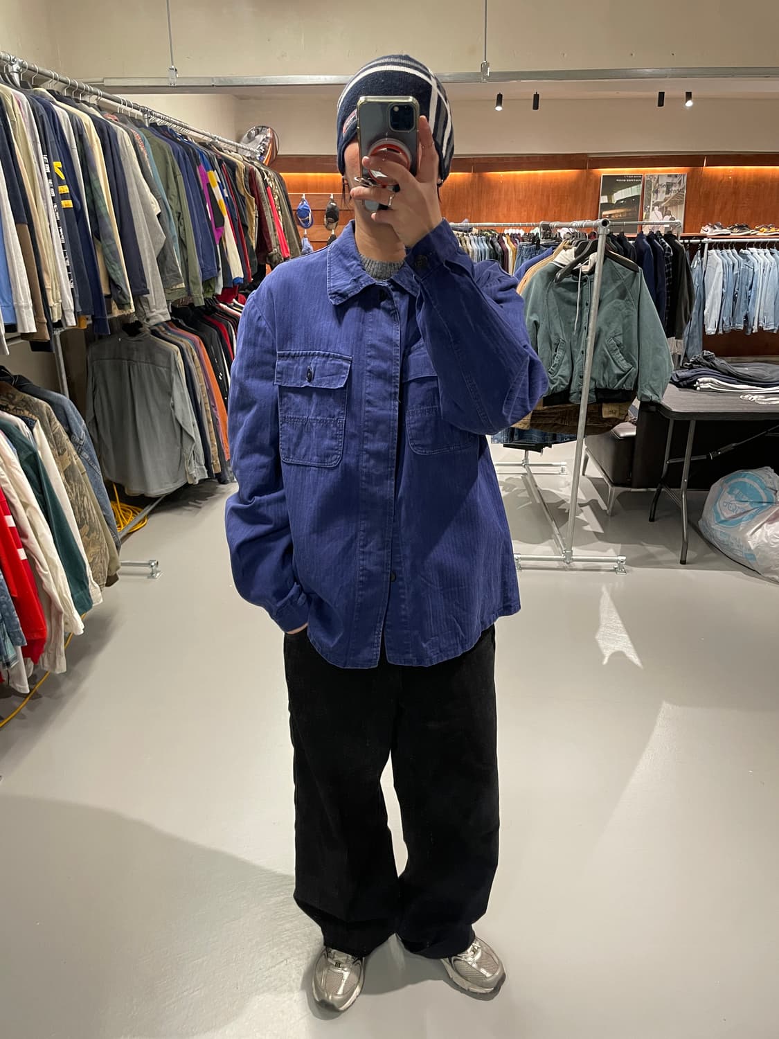 90's 프렌치 워크 자켓 상품이미지2