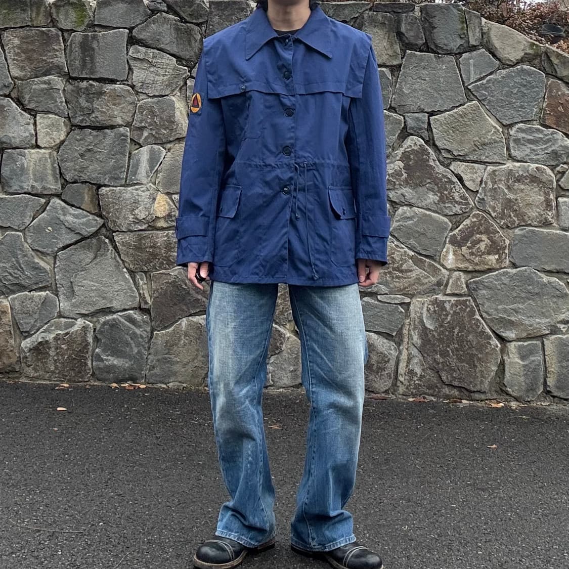 세르비아 밀리터리 파이어 엠블럼 패치 필드 자켓 상품이미지4