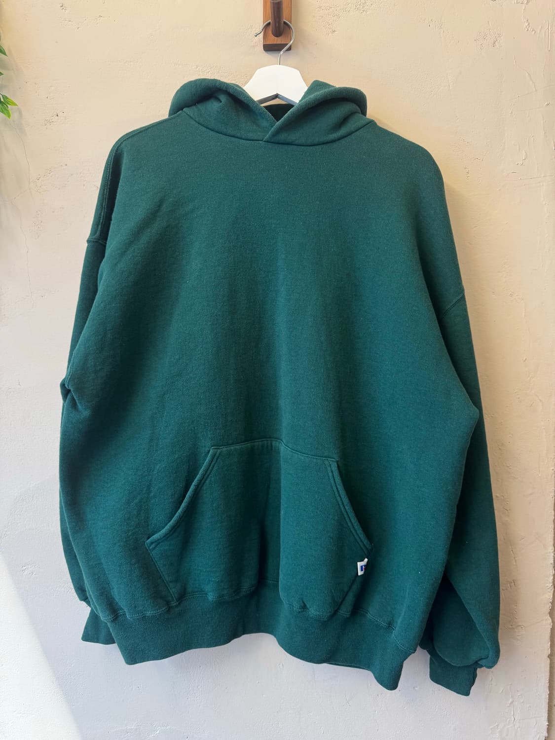 90s usa 러셀 플레인 스웻 후디 그린 xxl 상품이미지1