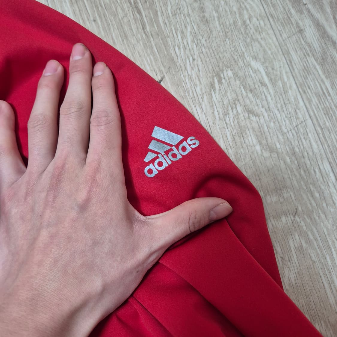 아디다스 퍼포먼스 로고 바람막이 집업자켓 S(90) 상품이미지4