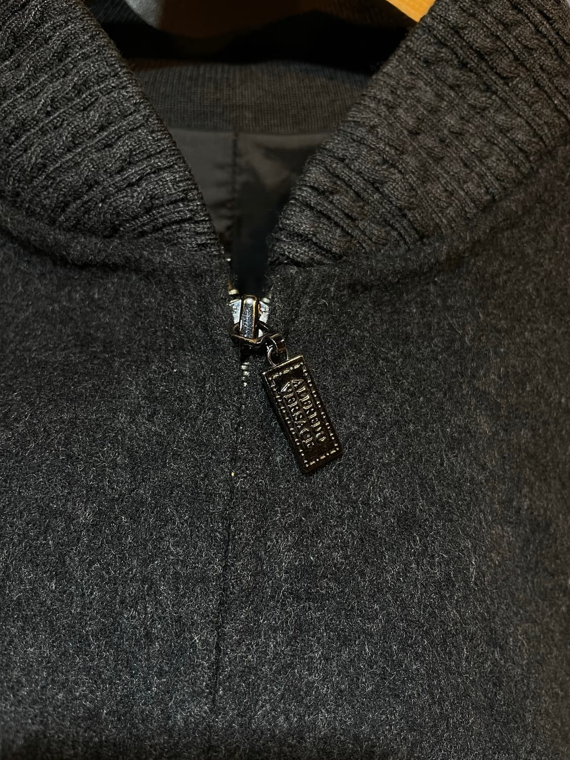 L VERSACE 베르사체 Wool 니티드 자켓 상품이미지4