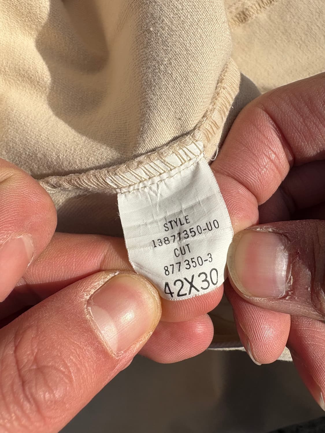 90's 폴로 랄프로렌 치노팬츠 베이지 B96 상품이미지4