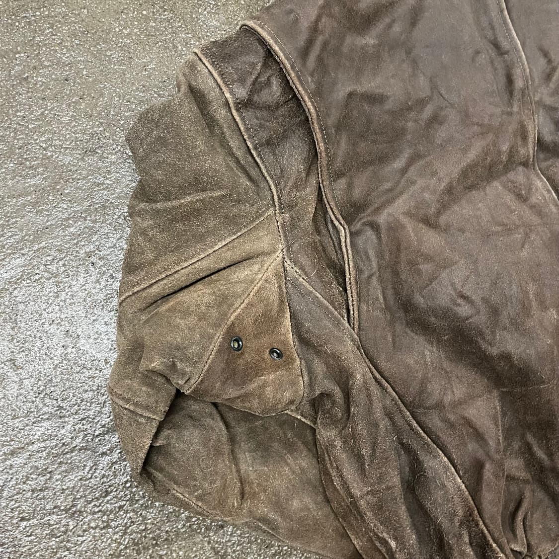 윌슨 레더 스웨이드 봄버 자켓 (105-110) 상품이미지4