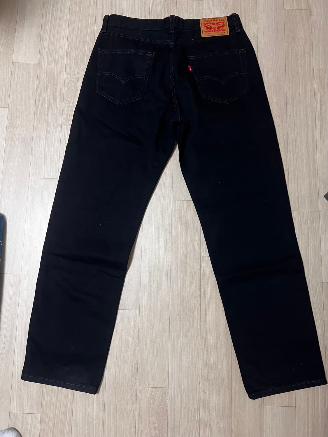 리바이스 550 데님 블랙 32/32 상품이미지2