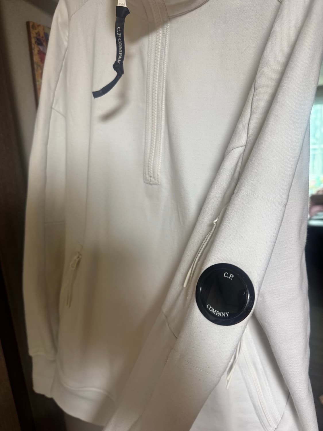 Cp컴퍼니 하프집업 맨투맨 105(xl) 상품이미지2