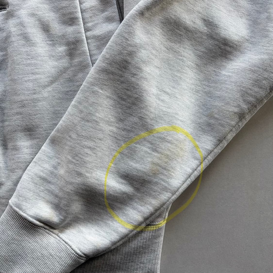 [M]세터 테오 코튼 올 데이 후드 집업 멜란지 아이보리 상품이미지7