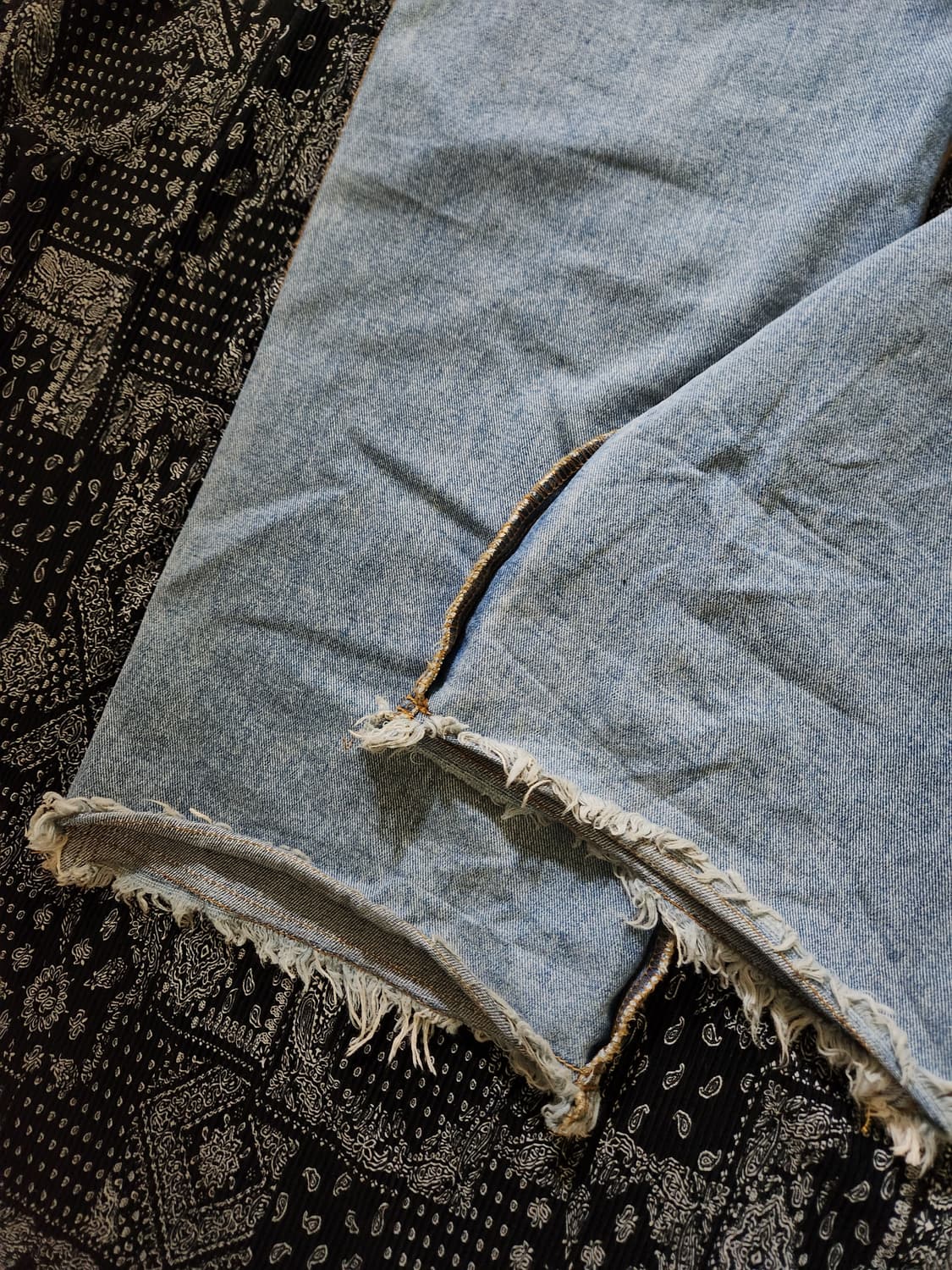 컷오프 데님팬츠/오픈yy/아더에러/ 상품이미지6