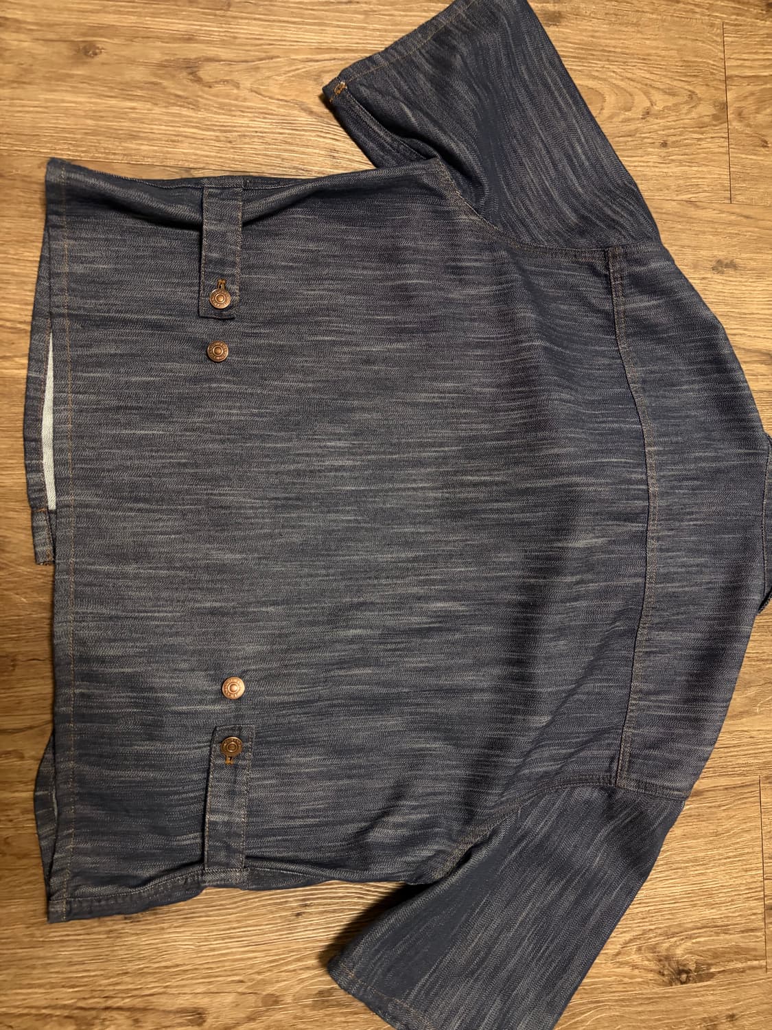 노이스 noice 데님 반팔 자켓 denim half jacket 상품이미지8