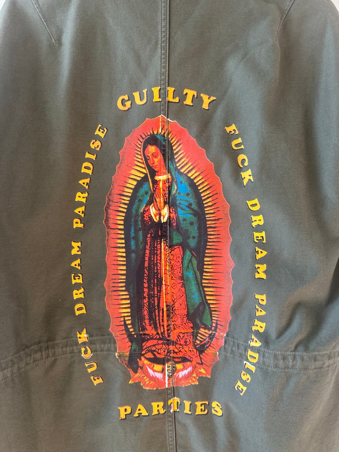 와코마리아 버진마리아 프린팅 모즈코트 상품이미지5