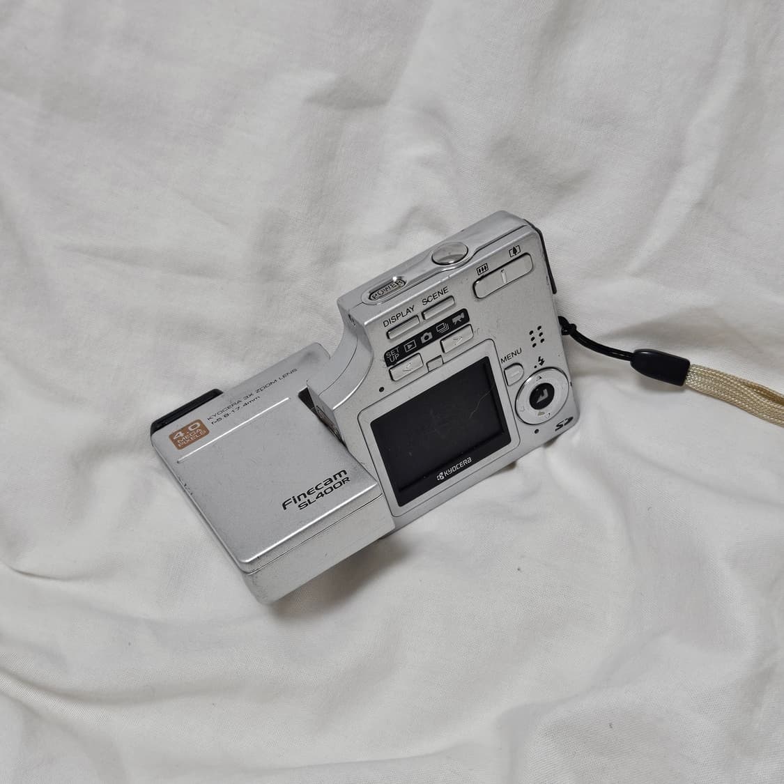 교세라 파인캠 sl400r 빈티지 디카 디지털 카메라 상품이미지4