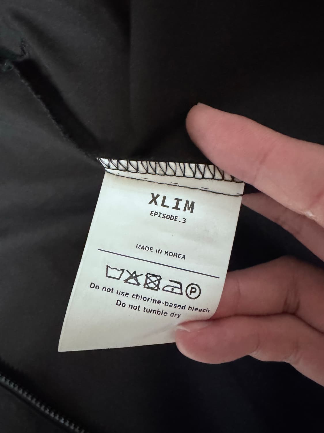 Xlim ep3 shirt jacket black 상품이미지5