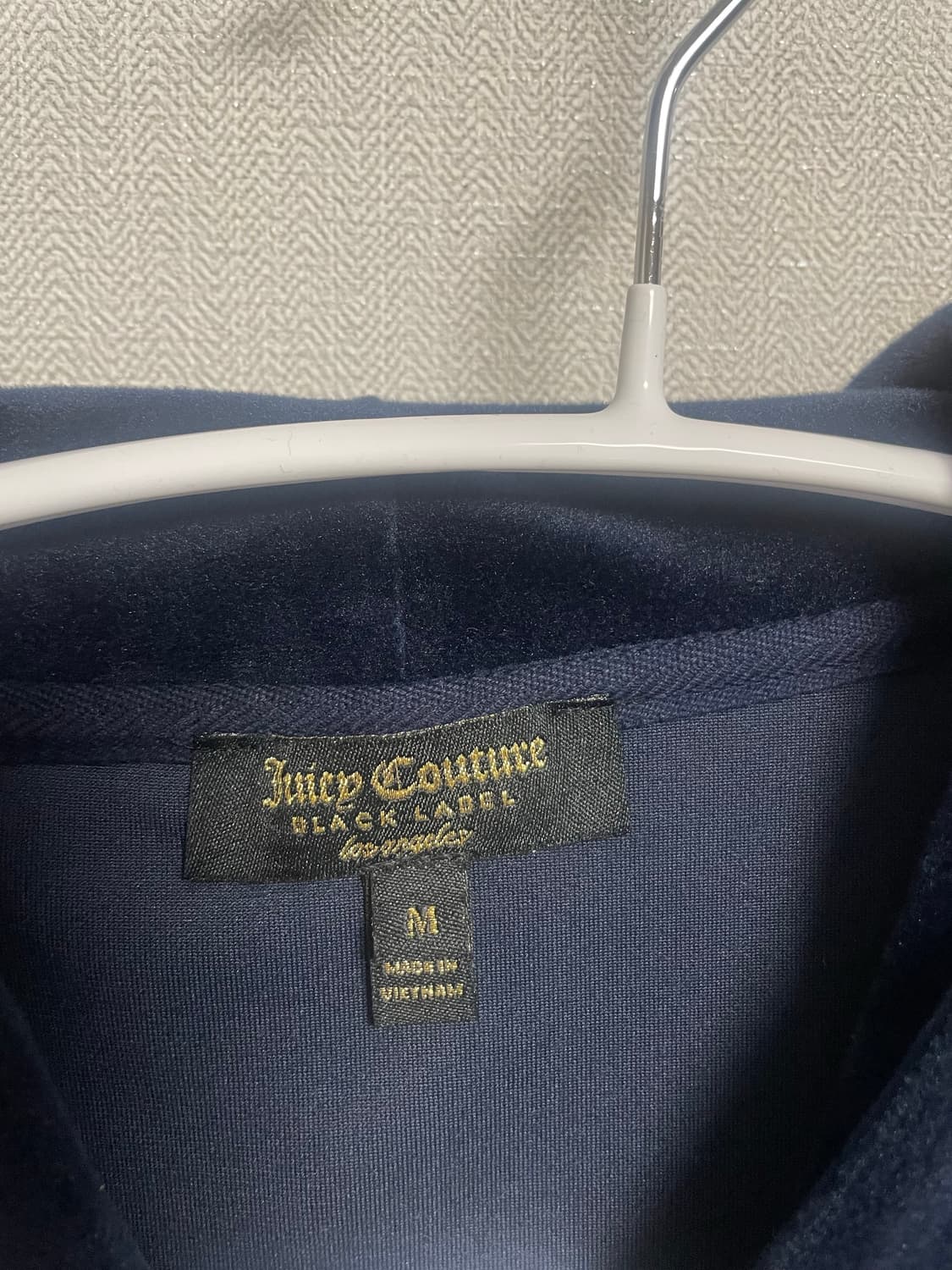 쥬시꾸뛰르 벨벳 후드집업 상품이미지4