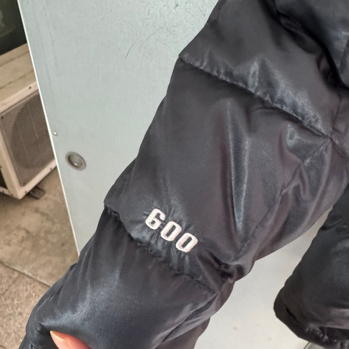 노스페이스 600 퀼팅 블럭 패딩 상품이미지8