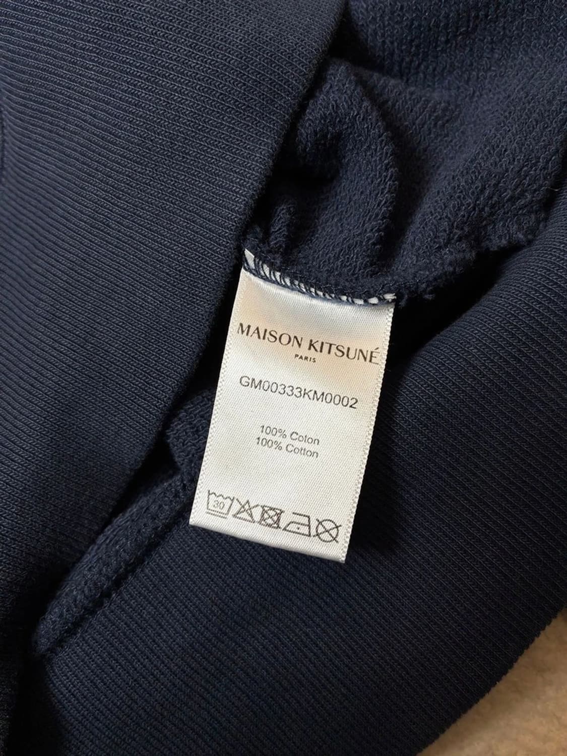 메종키츠네 폭스 헤드 패치 맨투맨 PN6784 상품이미지7