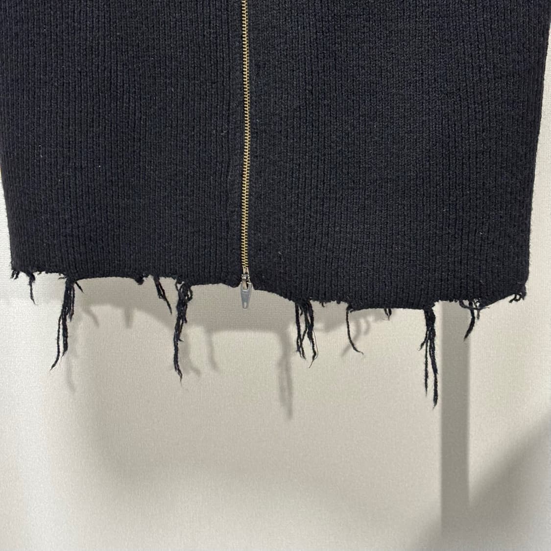 F) perverze 퍼버즈 니트 집업 베스트 상품이미지4