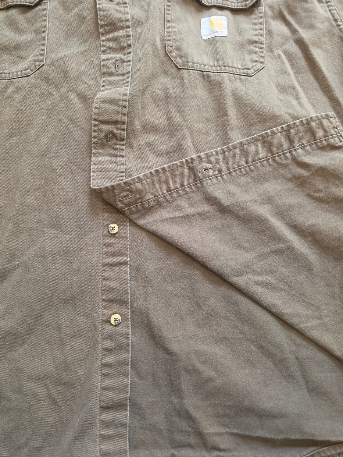  칼하트(Carhartt)의 빈티지 워크 셔츠 XL 상품이미지4