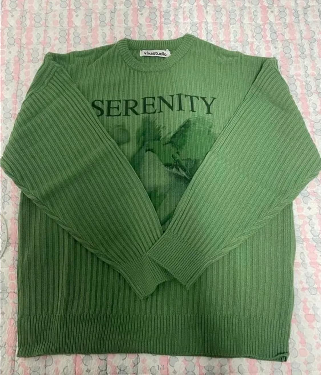 (비바스튜디오)
SERENITY PRINTING KNIT [GREEN] 상품이미지4