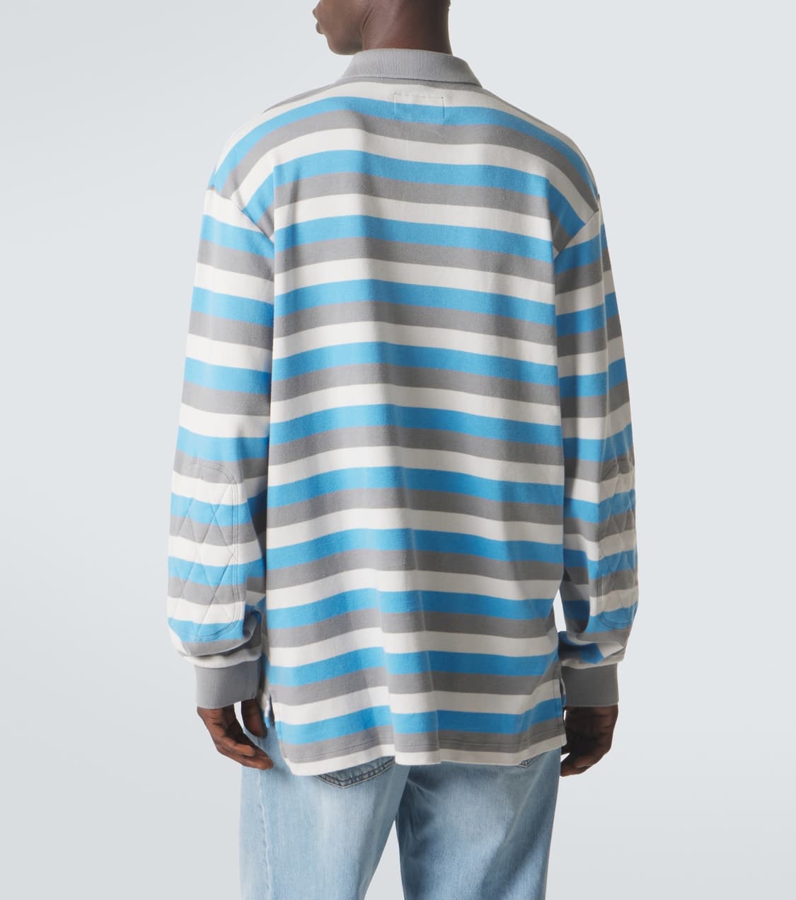 [S,M,L,XL]이알엘 ERL 26ss 스트라이프 폴로티/블루 상품이미지9