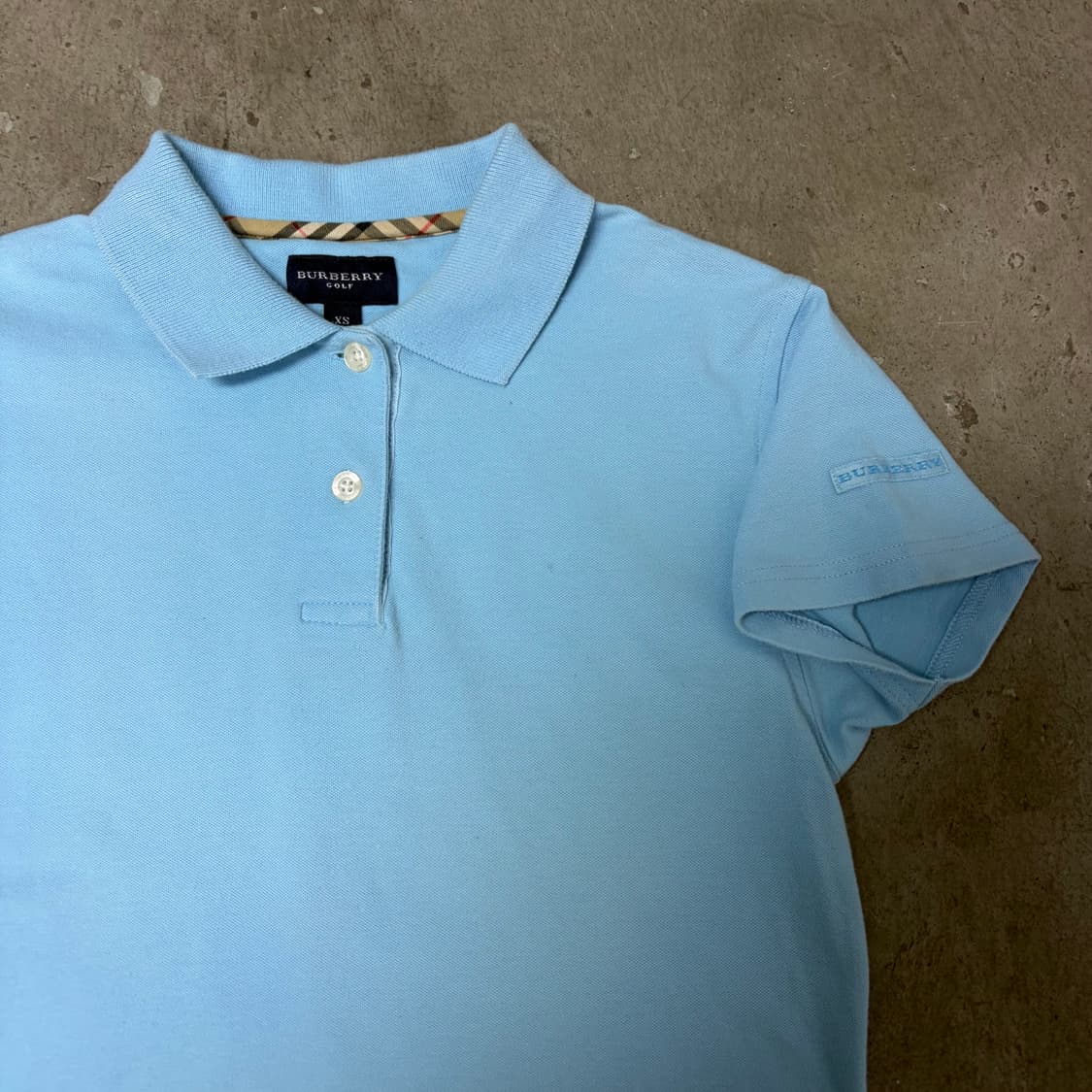 버버리 카라 반팔티[2082] 상품이미지3