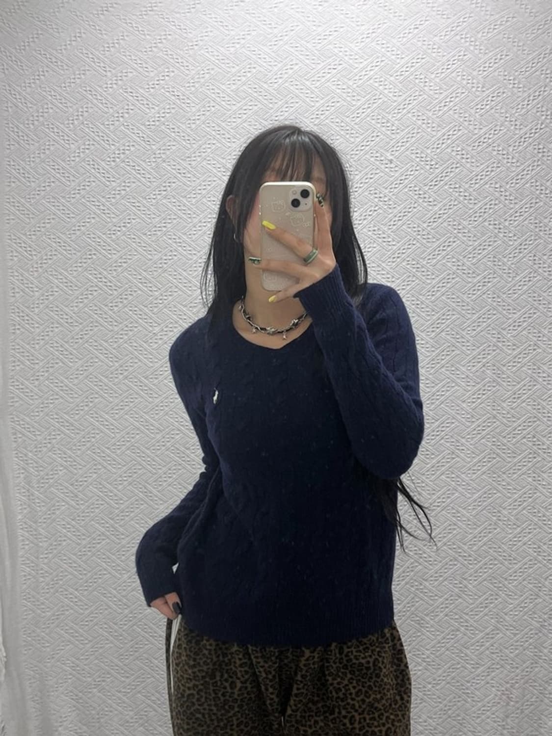 폴로 랄프로렌 캐주얼 모던 울캐시미어 니트 M C07558 상품이미지1