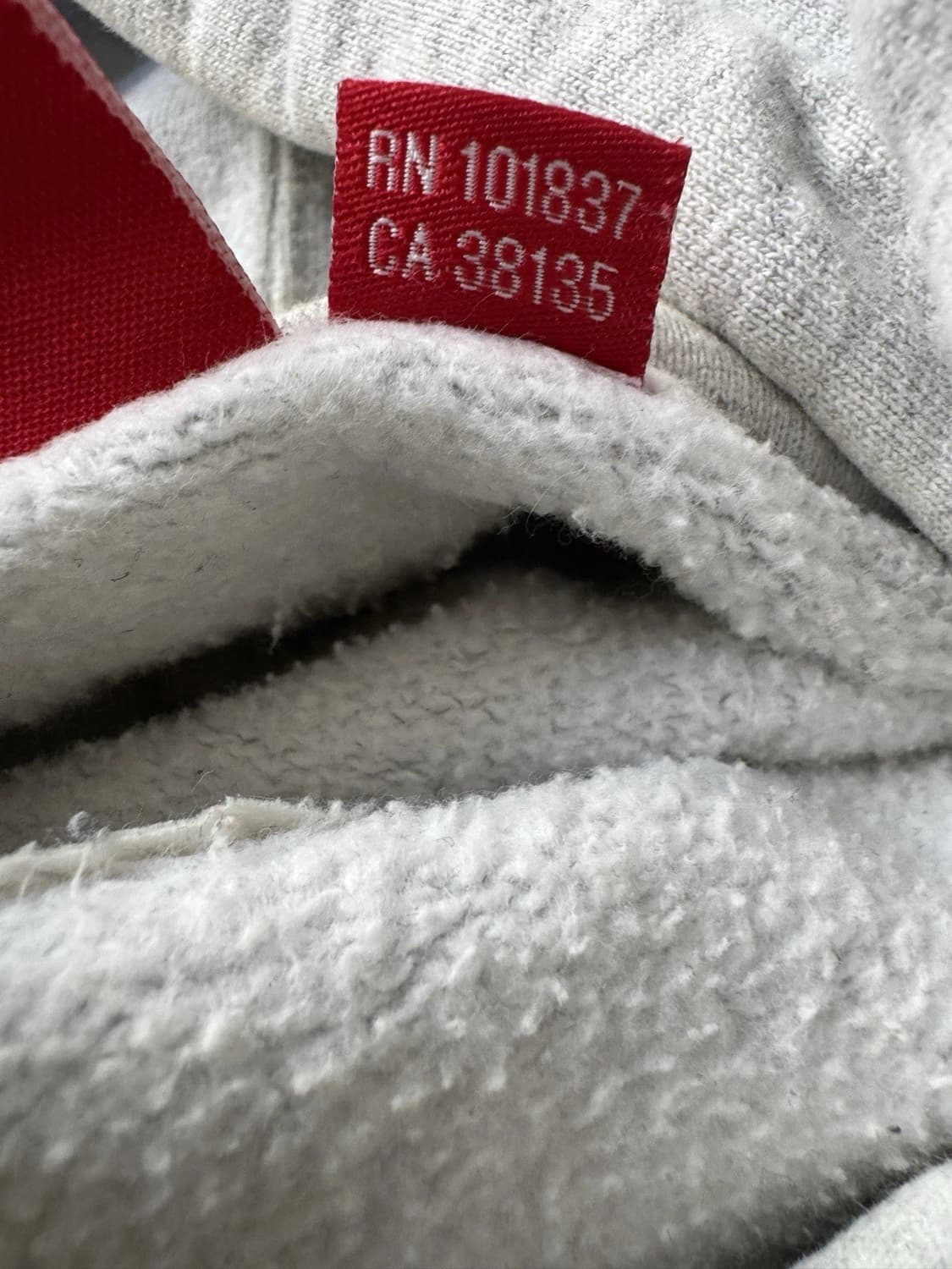 19FW 슈프림 캅 카 후드티 애쉬 헤더 그레이 L 상품이미지6